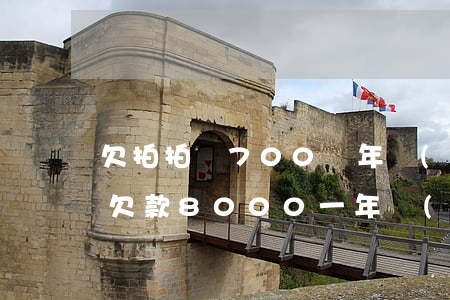 欠拍拍貸700兩年沒(méi)還(拍拍貸欠款8000一年沒(méi)有還你現(xiàn)在應(yīng)該還多少錢)