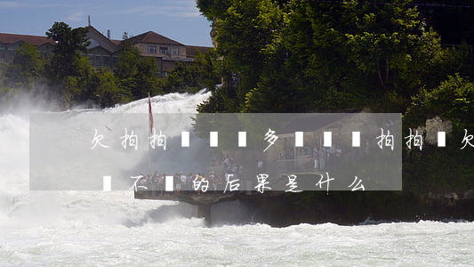 欠拍拍貸兩萬多 沒錢還(拍拍貸欠款2萬9千塊不還的后果是什么?)