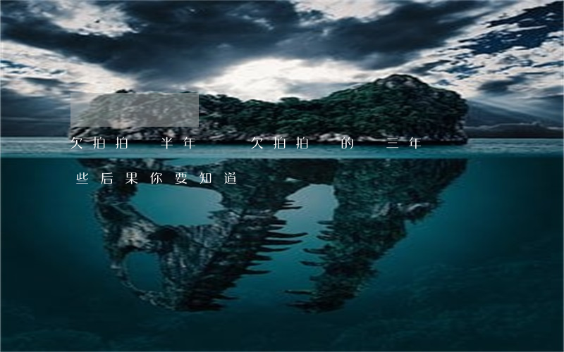 欠拍拍貸半年沒還(欠拍拍貸的錢三年沒還,這些后果你要知道)