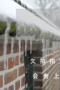 欠拍拍贷不还有被告上法院的吗(拍拍贷不还会告上法院吗)
