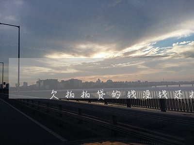 欠拍拍贷的钱没钱还(拍拍贷没钱还该怎么办)