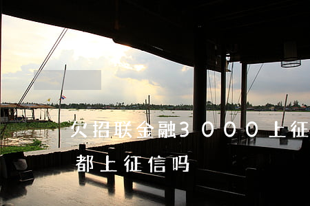 欠招联金融3000上征信吗(招联金融每笔都上征信吗)