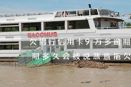 欠招行信用卡9万多逾期(招商银行信用卡逾期多久会被说恶意拖欠)