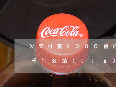 欠支付寶3000會被起訴嘛-支付寶欠三千什么結(jié)果?