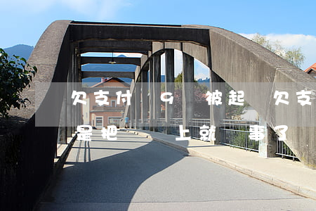 欠支付寶9萬被起訴 欠支付寶被起訴了是不是把錢還上就沒事了