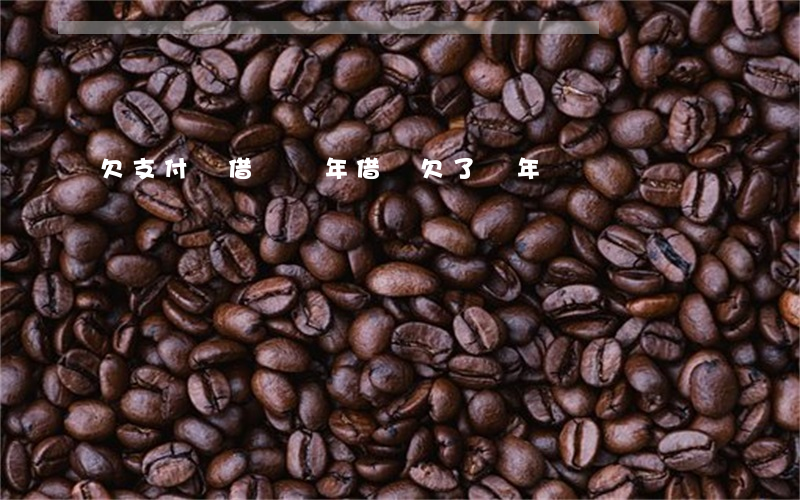 欠支付寶借唄兩年(借唄欠了兩年)