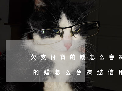欠支付寶的錢怎么會凍結信用卡-欠支付寶的錢怎么會凍結信用卡呢