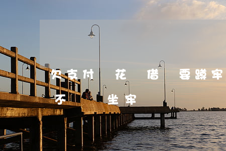 欠支付寶花唄借唄要蹲牢么(支付寶借唄花唄不還會坐牢嗎)