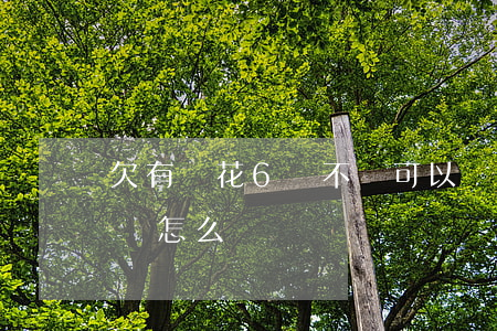 欠有錢花6萬不還可以嗎(欠錢六萬沒有錢還會怎么樣)