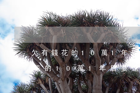 欠有錢花的10萬1年后要還多少-欠有錢花的10萬1年后要還多少錢