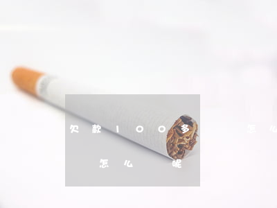 欠款100多萬該怎么辦-欠款100多萬該怎么辦呢