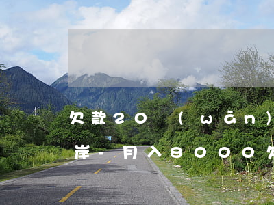欠款20萬(wàn)月薪7000怎么上岸-月入8000欠款20萬(wàn)如何上岸