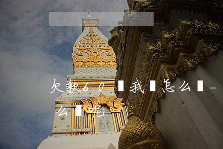 欠款60萬我該怎么辦-欠款60萬我該怎么辦呢