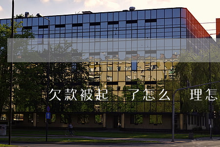 欠款被起訴了 怎么處理(怎樣起訴欠款)