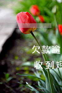 欠款逾期收到短信说所有卡冻结-欠款逾期收到短信说所有卡冻结是真的吗