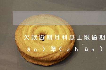 欠款逾期月利息上限(逾期利息支付標(biāo)準(zhǔn))