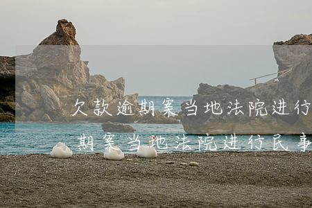 欠款逾期案当地法院进行民事审理-欠款逾期案当地法院进行民事审理吗