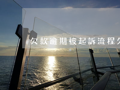 欠款逾期被起訴流程（欠款逾期怎么起訴）