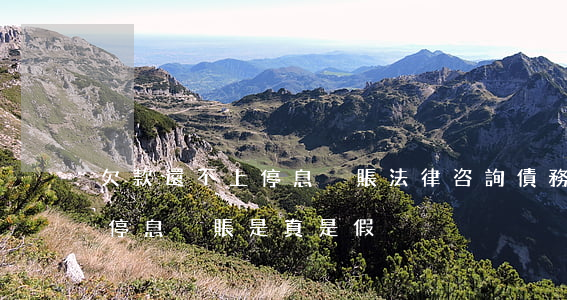 欠款還不上停息掛賬(法律咨詢債務(wù)停息掛賬是真是假)