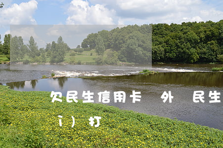 欠民生信用卡說外訪(民生銀行信用會(huì)打電話嗎)