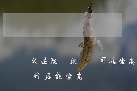 欠法院罰款沒還可以坐高鐵嗎(法院全部已履行后能坐高鐵嗎)