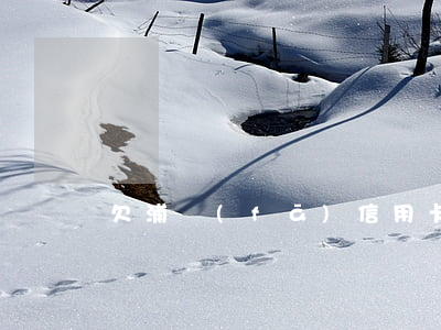 欠浦發(fā)信用卡五萬四逾期怎么辦-