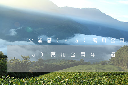 欠浦發(fā)萬用金兩年沒還(欠浦發(fā)萬用金兩年沒還)