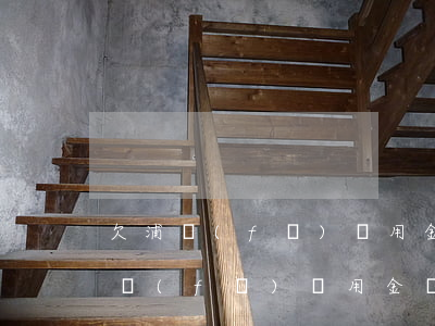 欠浦發(fā)萬用金多久起訴(可以起訴浦發(fā)萬用金嗎)