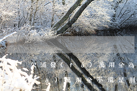 欠浦發(fā)萬用金為什么不管控(浦發(fā)萬用金不還是刑事案件嗎)