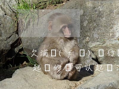 欠浦發(fā)銀行萬(wàn)用金有被起訴的嗎(可以起訴浦發(fā)萬(wàn)用金嗎)