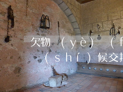 欠物業(yè)費(fèi)敗訴一般什么時(shí)候交(拖欠物業(yè)費(fèi)敗訴后有什么后果)