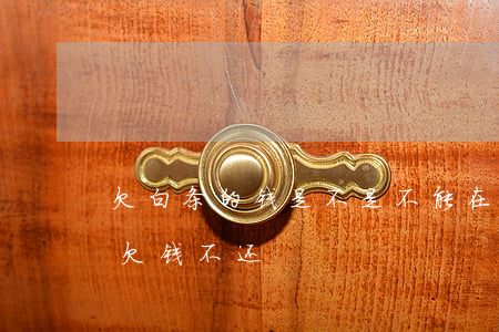 欠白条的钱是不是不能在京东购物(京东白条欠钱不还)