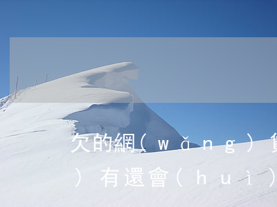 欠的網(wǎng)貸信用卡都沒(méi)有還會(huì)怎么樣-欠的網(wǎng)貸信用卡都沒(méi)有還會(huì)怎么樣嗎