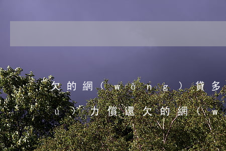 欠的網(wǎng)貸多了全部逾期無(wú)力償還(欠的網(wǎng)貸多了全部逾期無(wú)力償還)