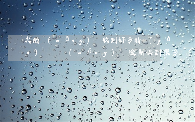 欠的網(wǎng)貸收到好多的驗(yàn)證碼(網(wǎng)貸逾期收到很多驗(yàn)證碼是怎么回事)