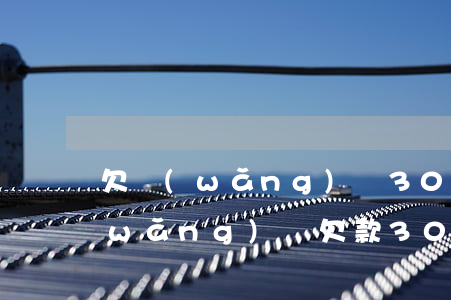 欠網(wǎng)貸3000起訴流程(網(wǎng)貸欠款3000夠起訴嗎)