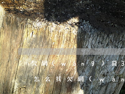 欠網(wǎng)貸30萬(wàn)眾籌怎么找(欠網(wǎng)貸哭求親戚相救)