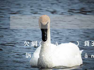欠網(wǎng)貸3700元逾期了會起訴嗎-欠網(wǎng)貸3700元逾期了會起訴嗎知乎