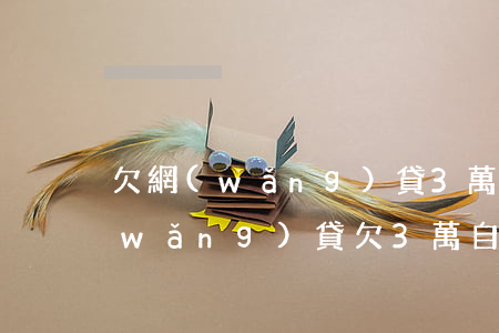 欠網(wǎng)貸3萬如何走出困境 網(wǎng)貸欠3萬自救方法