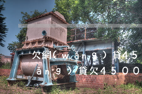 欠網(wǎng)貸4500拘留了(網(wǎng)貸欠4500被拘留)