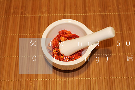 欠網(wǎng)貸500來找我了(欠500網(wǎng)貸后果是什么)