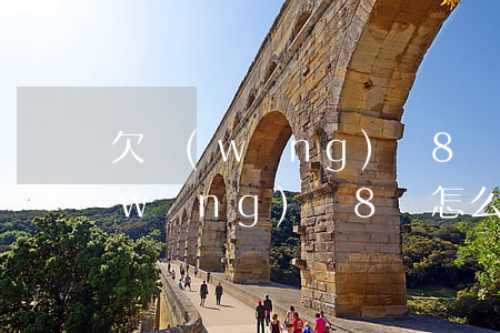欠網(wǎng)貸8萬怎么上岸-欠網(wǎng)貸8萬怎么上岸,能和平臺協(xié)商嗎