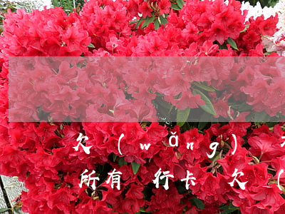 欠網(wǎng)貸不還會凍結(jié)所有銀行卡嗎(欠網(wǎng)貸銀行卡會不會被凍結(jié))