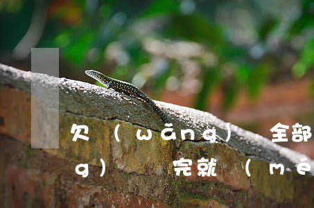 欠網(wǎng)貸全部還完(欠網(wǎng)貸還完就沒(méi)事了是吧)
