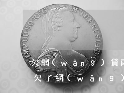 欠網(wǎng)貸兩萬月薪三千(月薪三千欠了網(wǎng)貸十萬怎么辦)