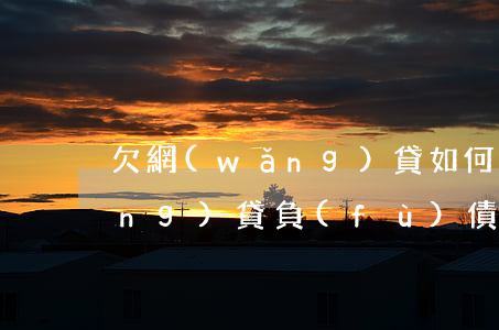 欠網(wǎng)貸如何東山再起(網(wǎng)貸負(fù)債東山再起)