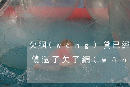 欠網(wǎng)貸已經(jīng)無力償還了(欠了網(wǎng)貸無力償還有什么后果)