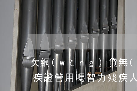 欠網(wǎng)貸無(wú)力償還有殘疾證管用嗎(智力殘疾人網(wǎng)貸還不上怎么辦)