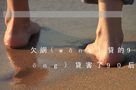 欠網(wǎng)貸的90后有多少(網(wǎng)貸害了90后)