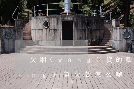 欠網(wǎng)貸的款如何處理(網(wǎng)貸欠款怎么辦)